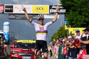 直接対決で明暗　ポガチャルがヴィンゲゴーに1分差つけ、山岳初日を制す - クリテリウム・デュ・ドーフィネ2025第6ステージ | cyclowired