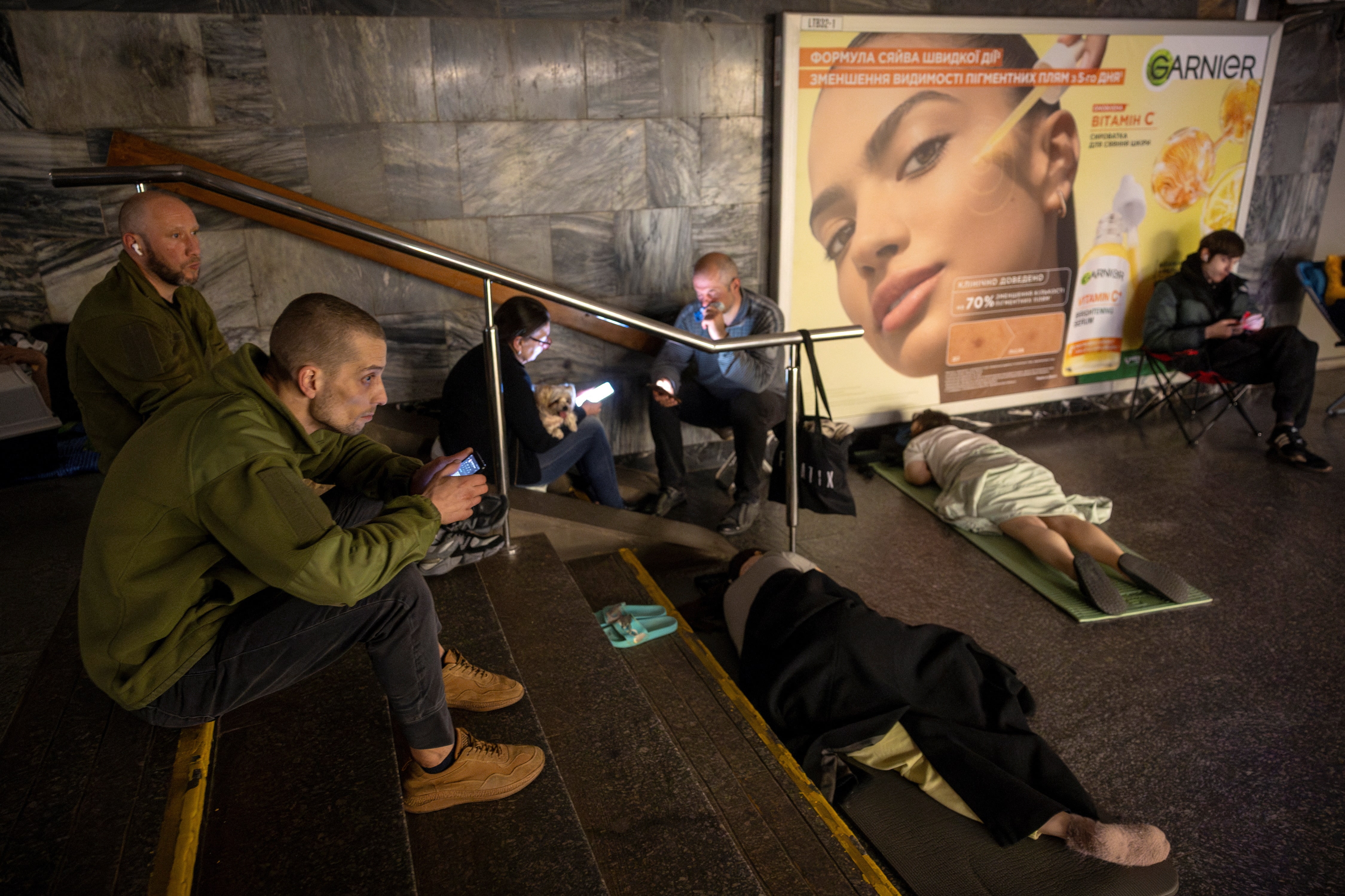 ロシア、ウクライナ首都に大規模ドローン攻撃　11人負傷