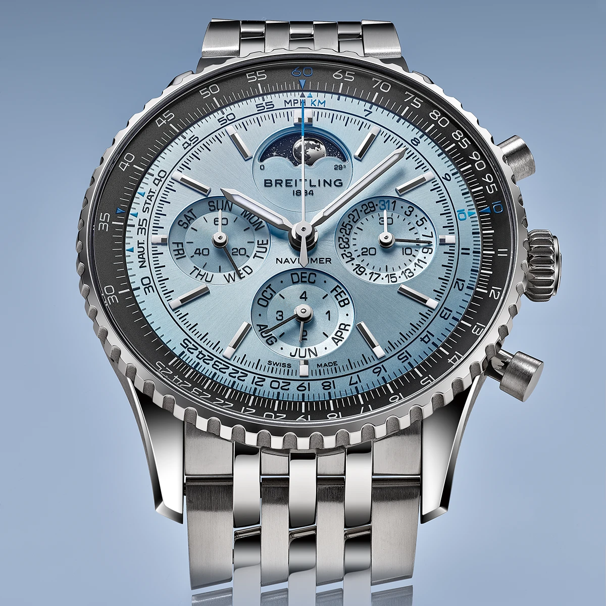 ナビタイマー B19 クロノグラフ 43 パーペチュアルカレンダ