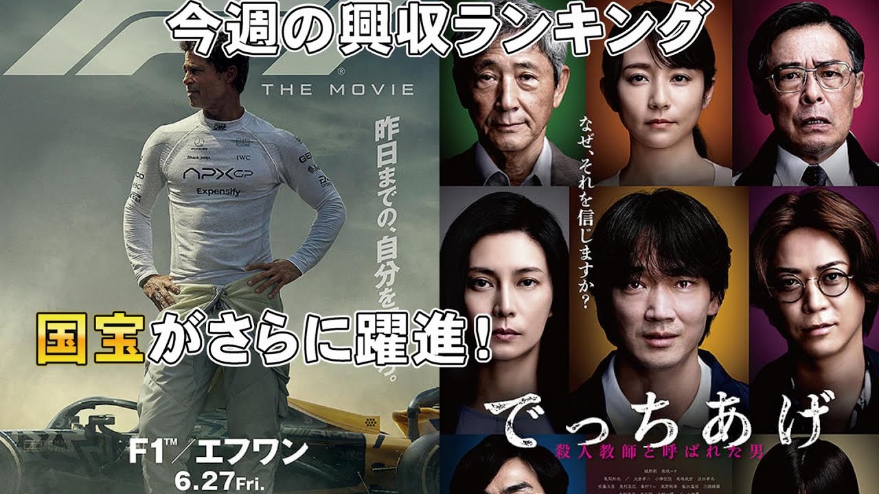 【俺的映画速報Vol.327】【興収 興行収入 国宝 F1 リロ&スティッチ でっちあげ 映画 小林さんちのメイドラゴン フロントライン ドールハウス ミッション:インポッシブル】