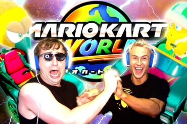 【神回】サバイバルでサワヤン兄弟による奇跡の１位２位なるか！？！？【マリオカートワールド】