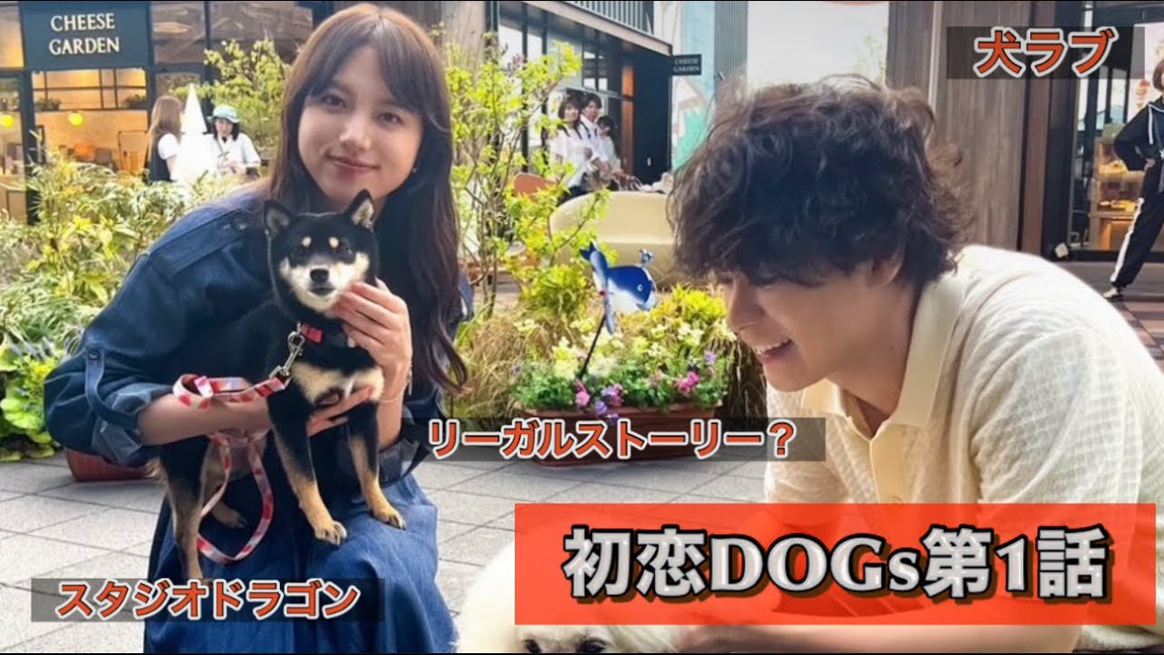 ドラマ『初恋DOGs』第1話 清原伽耶、成田陵、ナイヌ、萩原利久、野呂佳代、岸谷吾郎、深田恭子