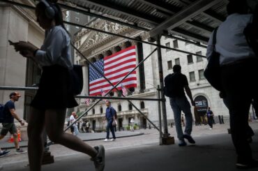 最高値圏の米株市場で顕著な変化、出遅れセクターが７月に浮上 - Bloomberg