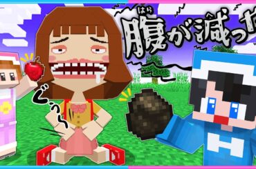 「お腹ぺこぺこ少女」が食べたいものはな～に～？🤤【 マイクラ / Minecraft 】