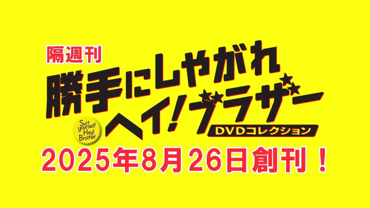 隔週刊 勝手にしやがれヘイ!ブラザー DVDコレクション【デアゴスティーニ】