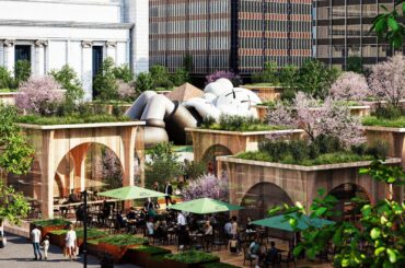 「ユウラクチョウパーク」有楽町駅前に新カルチャー拠点、KAWSのアート展示や商業を含む複合空間も - ファッションプレス