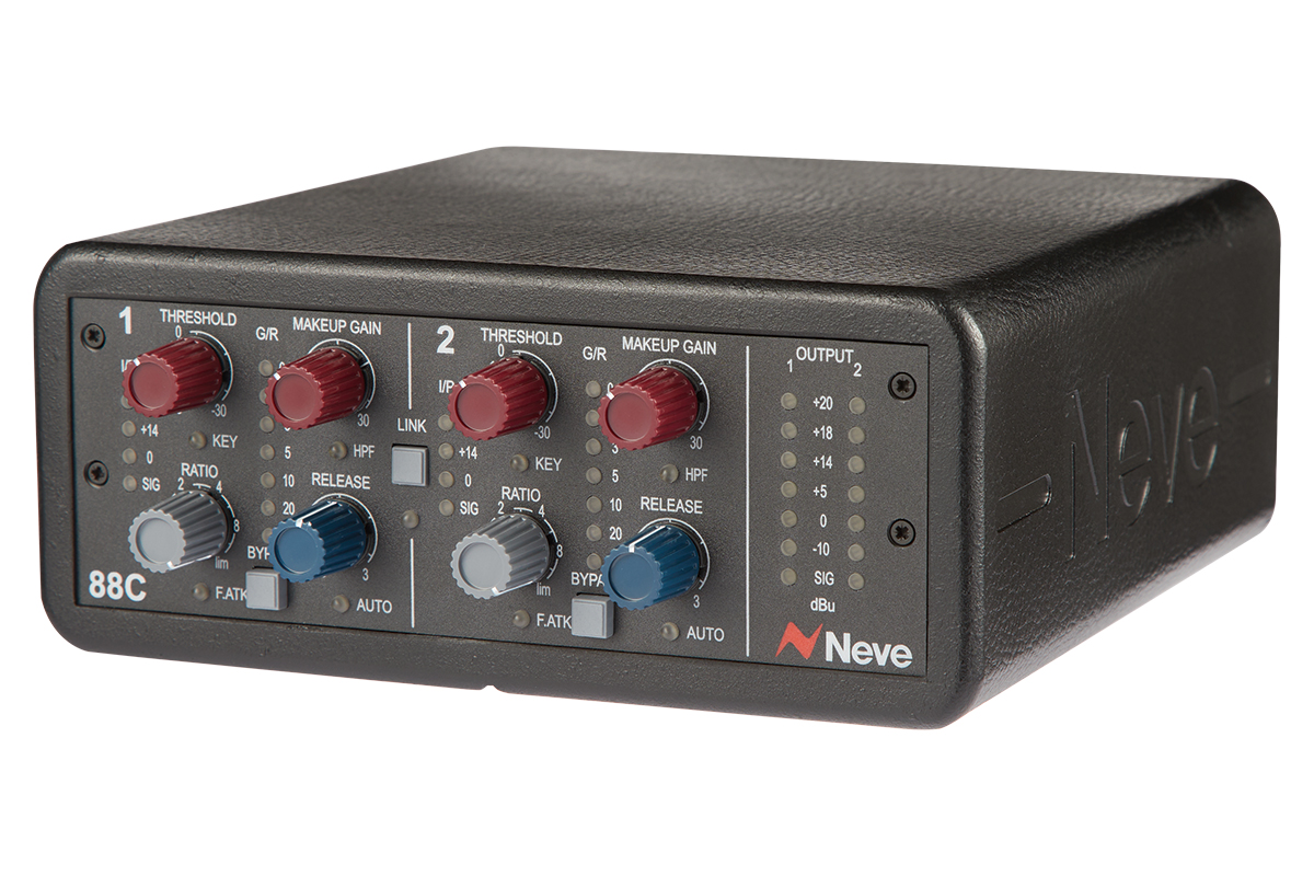 AMS NEVE 88C レビュー：名コンソールを由来とするUSBバス・パワー駆動の2ch VCAコンプ