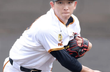 巨人先発の戸郷翔征（カメラ・宮崎　亮太）