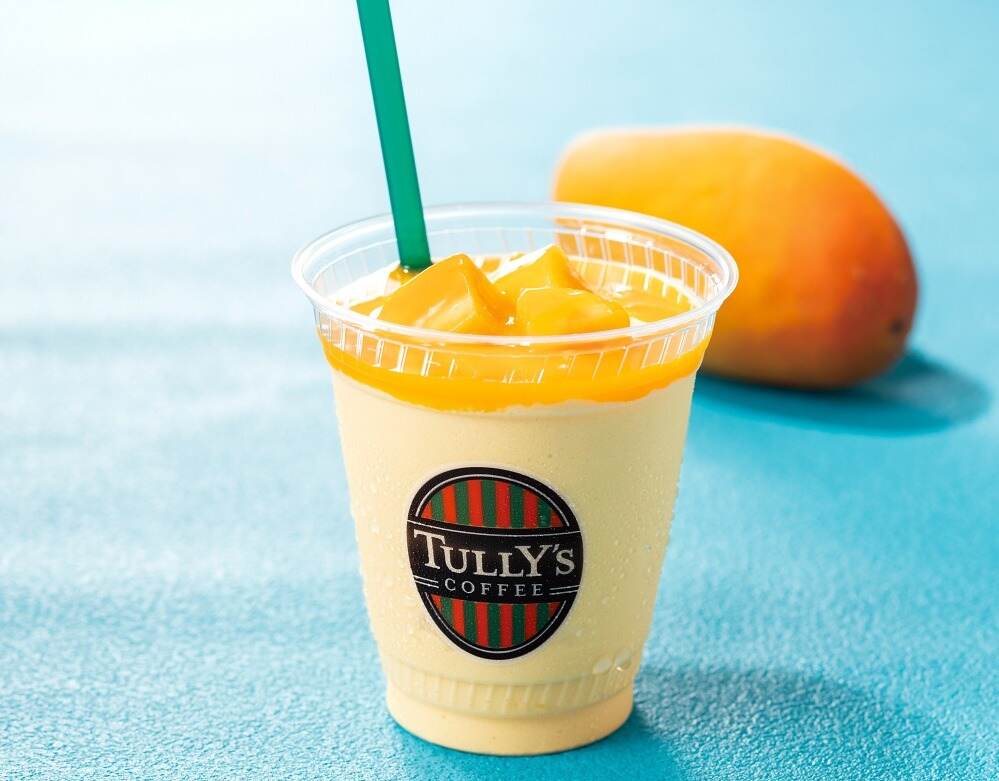 ごろっとマンゴープリンシェイク 695円 ※トールのみサイズ：トールのみ