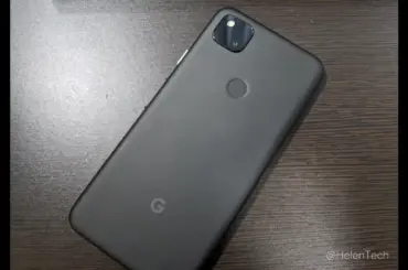 Google Pixel 4a のリアパネル