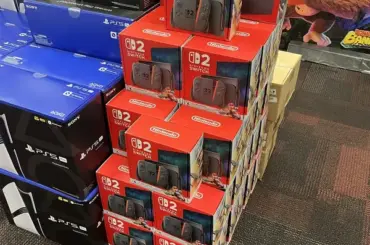 入手難はもはや日本や一部地域だけ？「スイッチ2」山積みの販売風景―海外掲示板 - Game*Spark