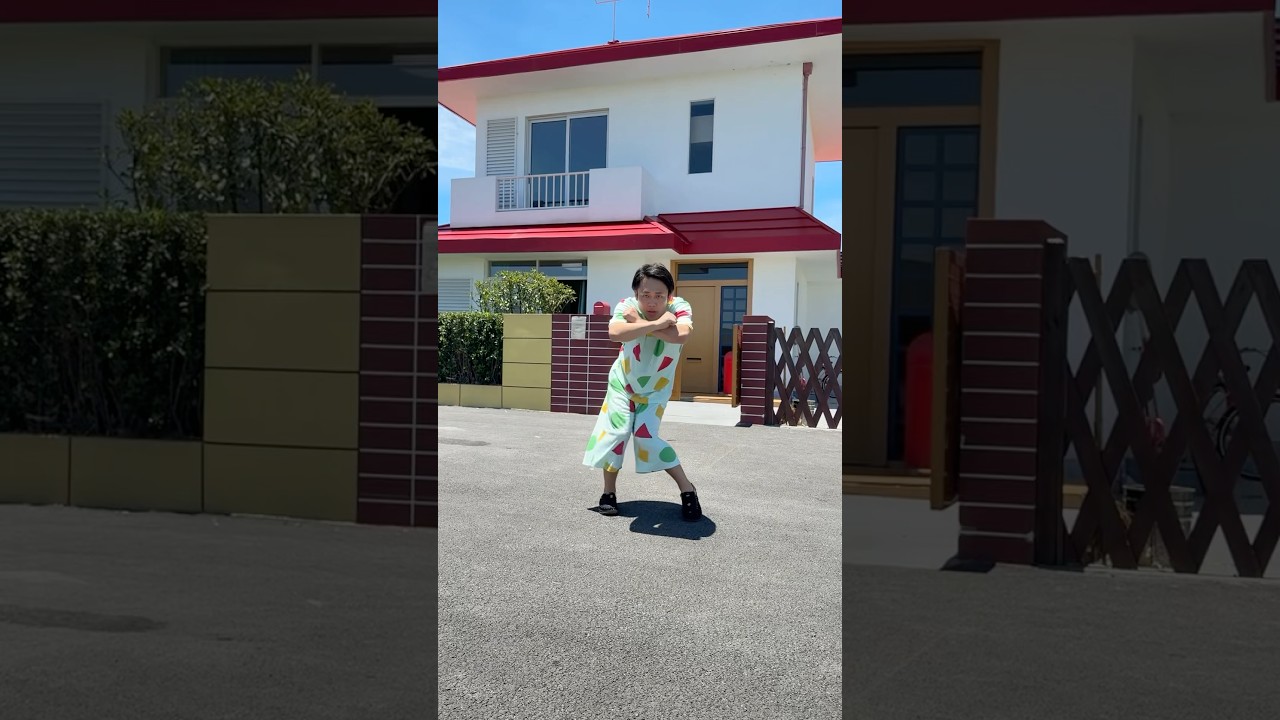 ナルトダンス in クレヨンしんちゃんハウス