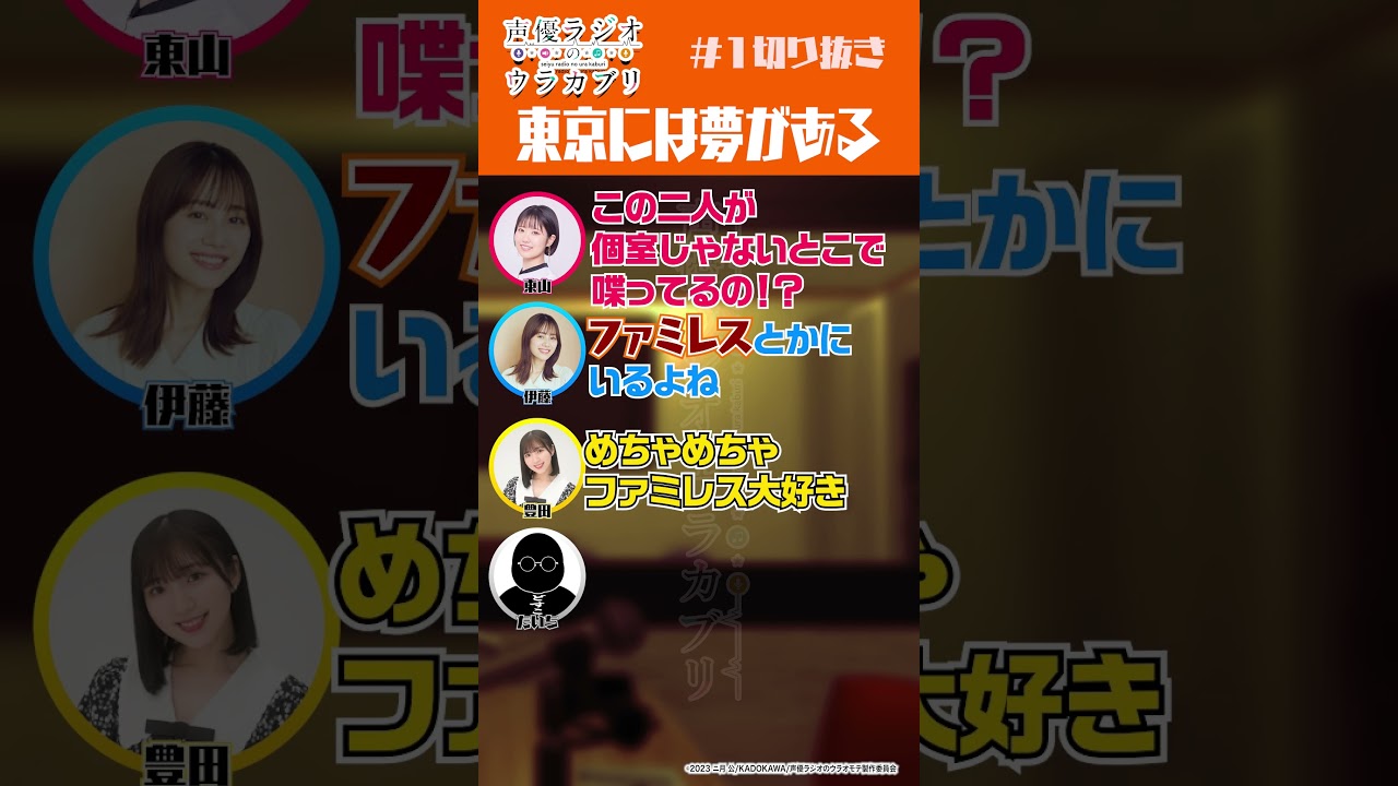 フルVer.はLocipoで無料配信中!URLは概要欄から #東山奈央 #伊藤未来 #豊田萌絵|声優ラジオのウラカブリ~Locipo出張所~ ④