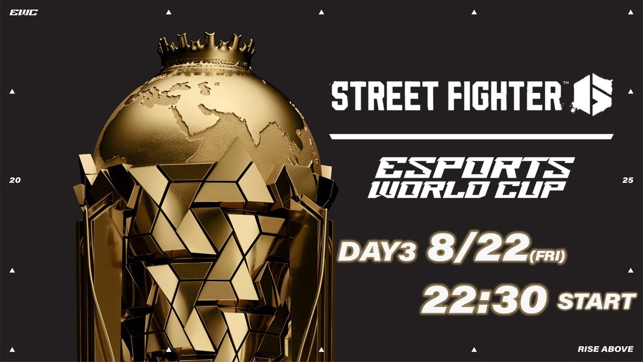 【日本語実況】「Esports World Cup 2025」- ストリートファイター6 – Day3 【日本語実況】「Esports World Cup 2025」- ストリートファイター6 - Day3