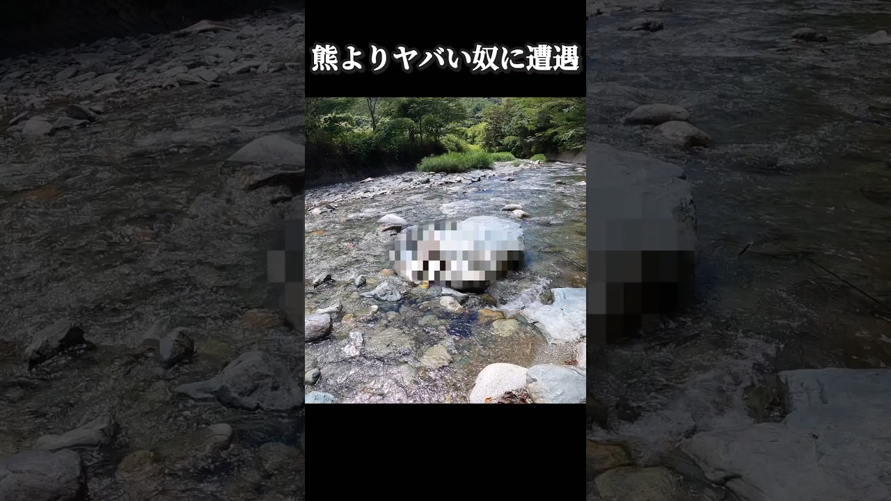 熊よりヤバい奴に遭遇。 #shorts