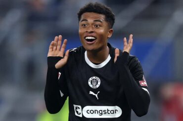 ザンクトパウリに所属するサッカー日本代表MF藤田譲瑠チマ