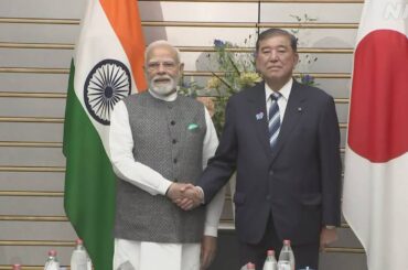 日本・インド首脳会談始まる 安全保障や経済など協力強化確認 - nhk.or.jp