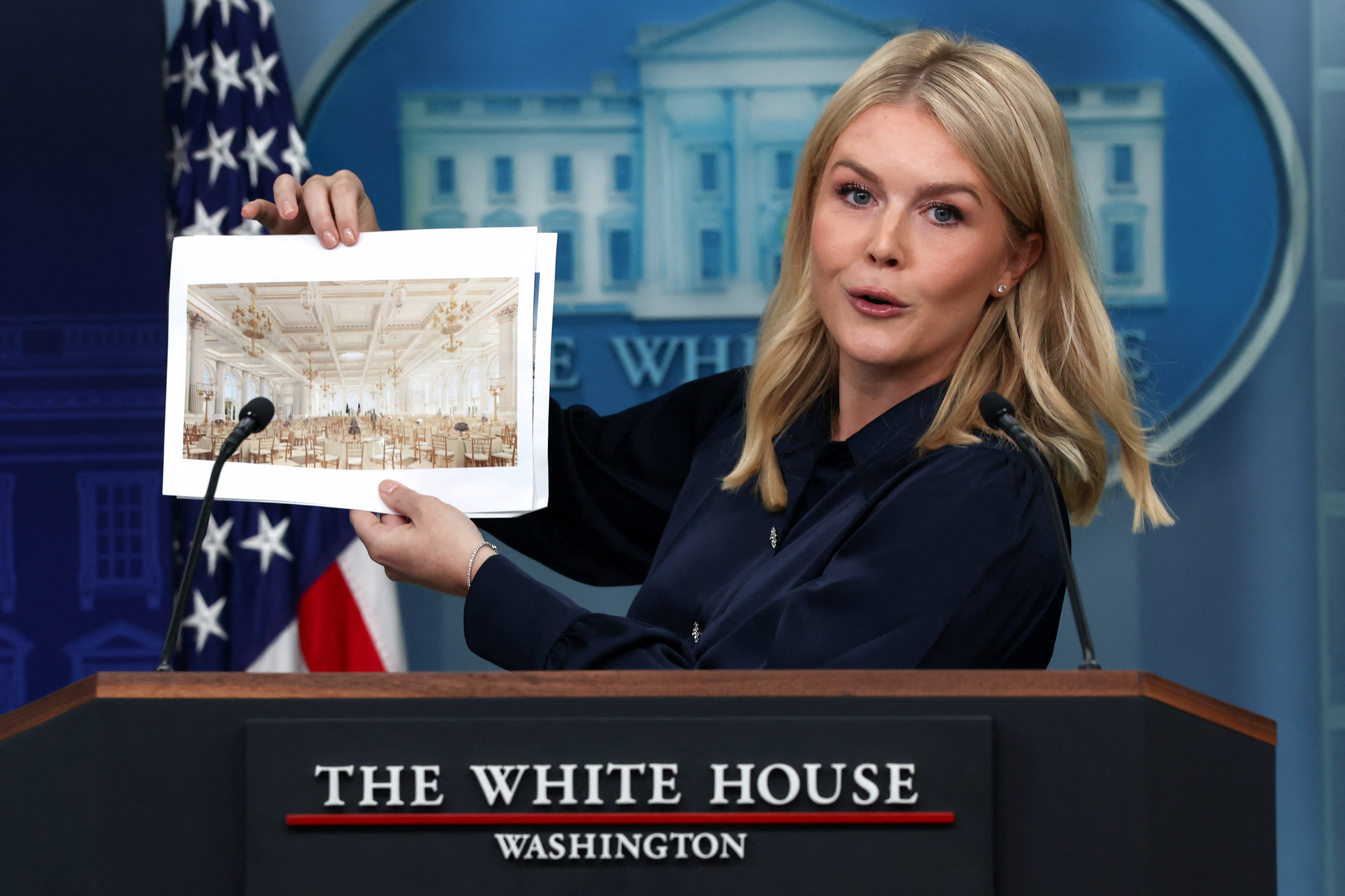 トランプ氏、2億ドルでホワイトハウス大宴会場建設へ