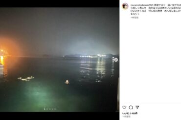 「カツオノエボシに刺された」岡山・宇野港で深夜に海に飛び込む　ウーマン村本がSNS投稿、県「危険なので止めてほしい」: J-CAST ニュース