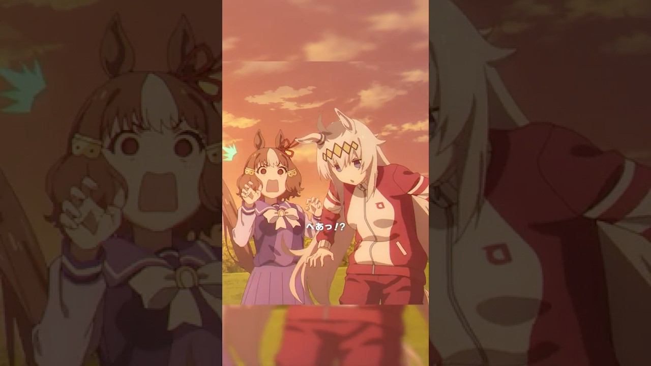 「 ブ ん ッ バ ぼ ! ! ! 」#シングレ #アニメウマ娘 #Shorts|アニメ『ウマ娘 シンデレラグレイ』第7話「トレセン学園」より