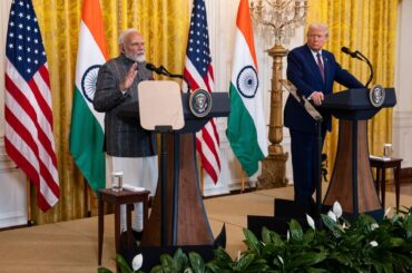 トランプ米大統領、モディ印首相と電話協議－関係修復へ歩み寄り - Bloomberg