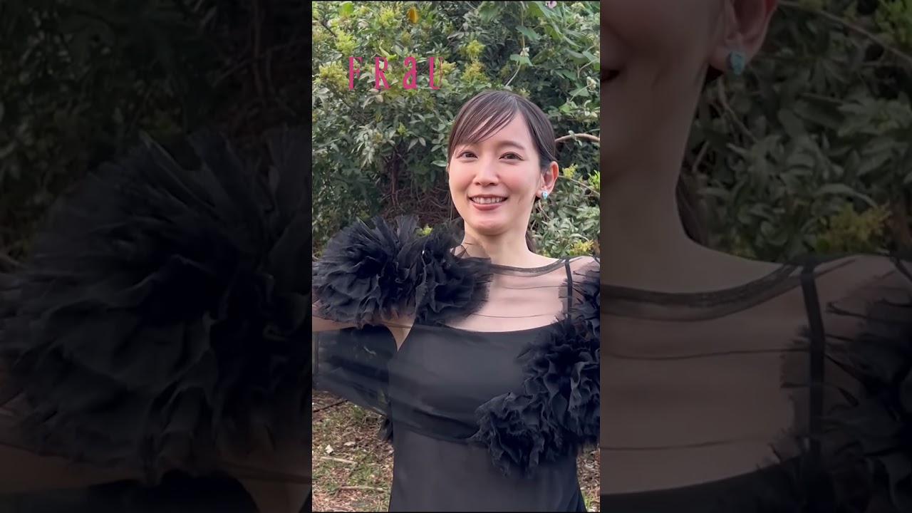 【本日19日発売!】吉岡里帆さんの第2弾オフショットムービー公開!【FRaU11月号】