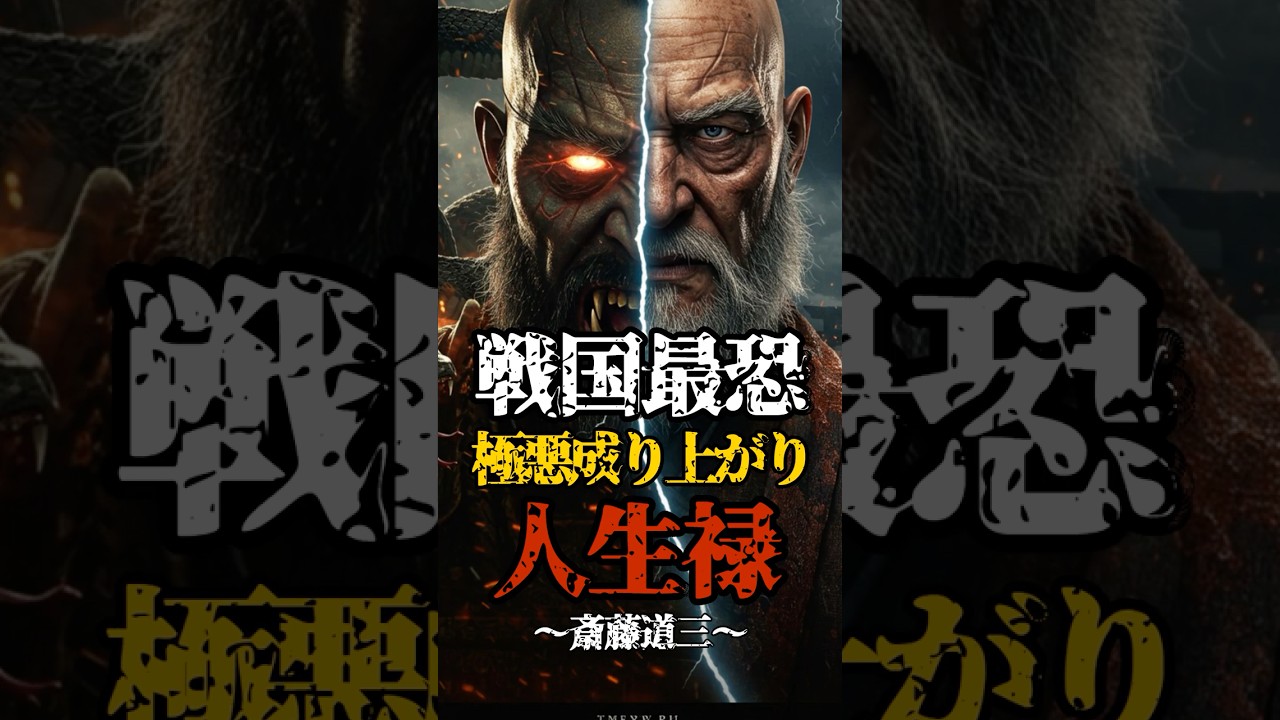 【戦国大名】斎藤道三の“極悪”成り上がり人生禄