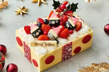 ホテルメトロポリタン「Suicaのペンギン」25年クリスマス、プレゼントボックス型ショートケーキなど - ファッションプレス