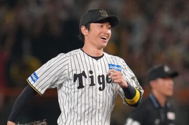 阪神・近本光司が「マジで美しかった」　絵になりすぎた仁王立ち…X余韻「何百回と見れる」 | Full-Count