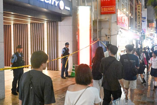 国際通り騒然、ホテルで父親刺され死亡 「叫び声聞こえず」家族で宿泊か 沖縄