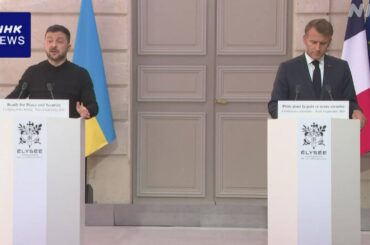 フランス マクロン大統領「26か国がロシアとの停戦後の関与を約束」 | NHK | ウクライナ情勢