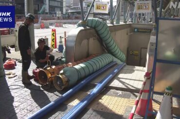 三重 四日市 12日の大雨で地下駐車場の180台以上浸水 排水続く - nhk.or.jp