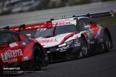 予選12番手から大逆転で優勝を飾ったSTANLEY CIVIC TYPE R-GT。山本と牧野、ドライバーふたりの燃費をセーブしての速さと上手さが光った
