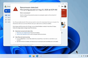 Googleドライブにランサムウェア検出/ファイル復元機能が追加 - PC Watch