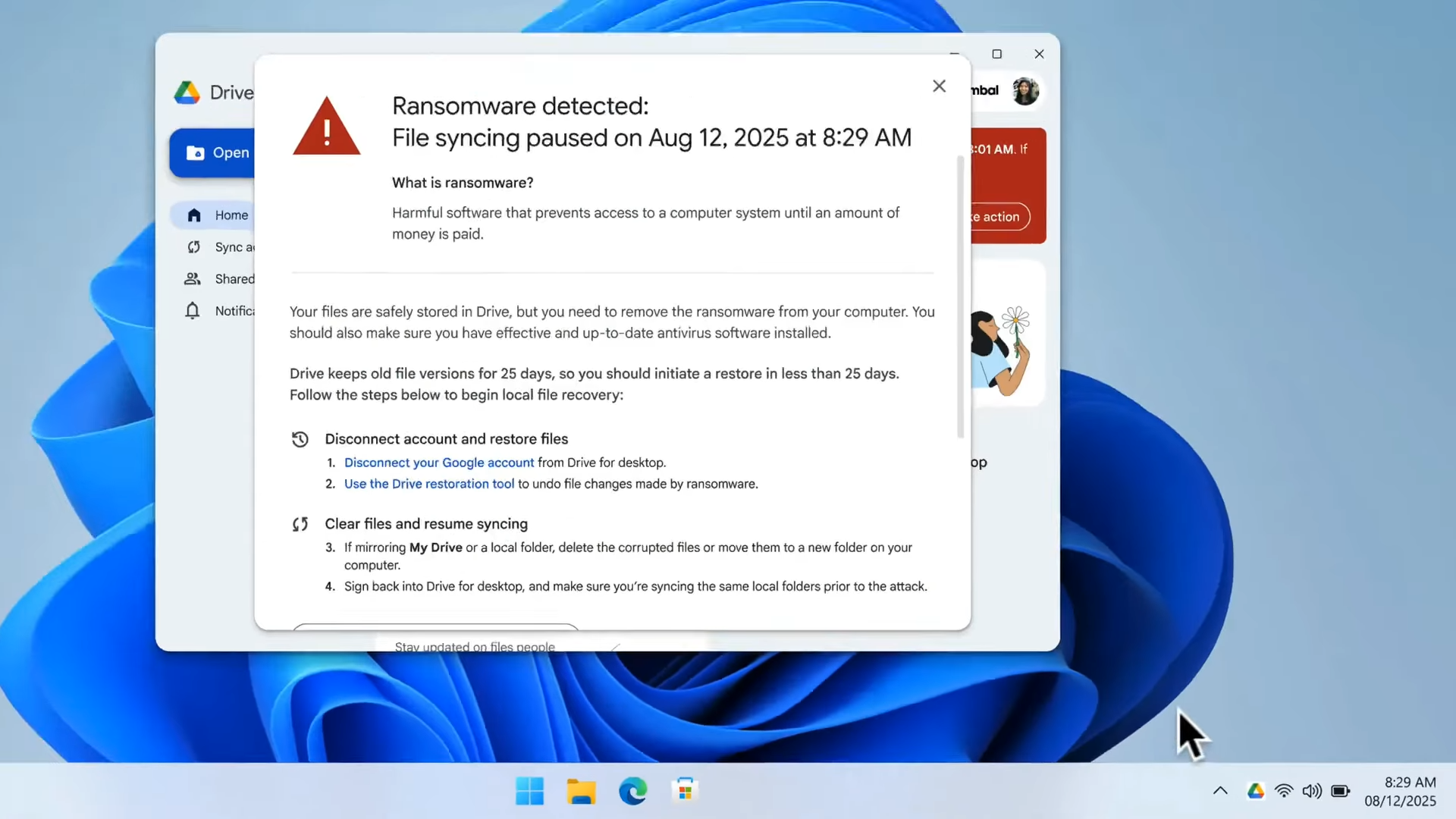 Googleドライブにランサムウェア検出/ファイル復元機能が追加 – PC Watch Googleドライブにランサムウェア検出/ファイル復元機能が追加 - PC Watch