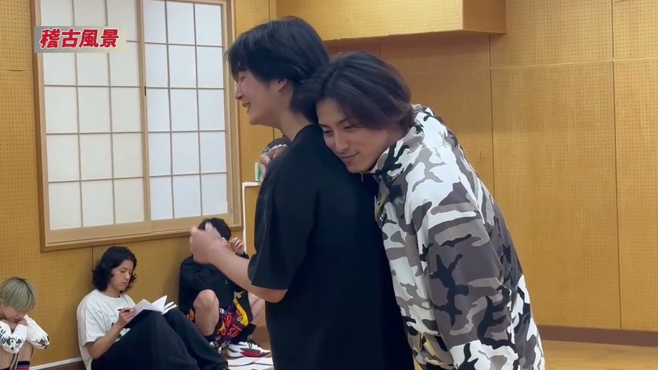 「血は立ったまま眠っている」稽古風景②