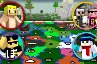 体力と持ち物が共有された『黄昏の森』で合流しろ！【マイクラ】