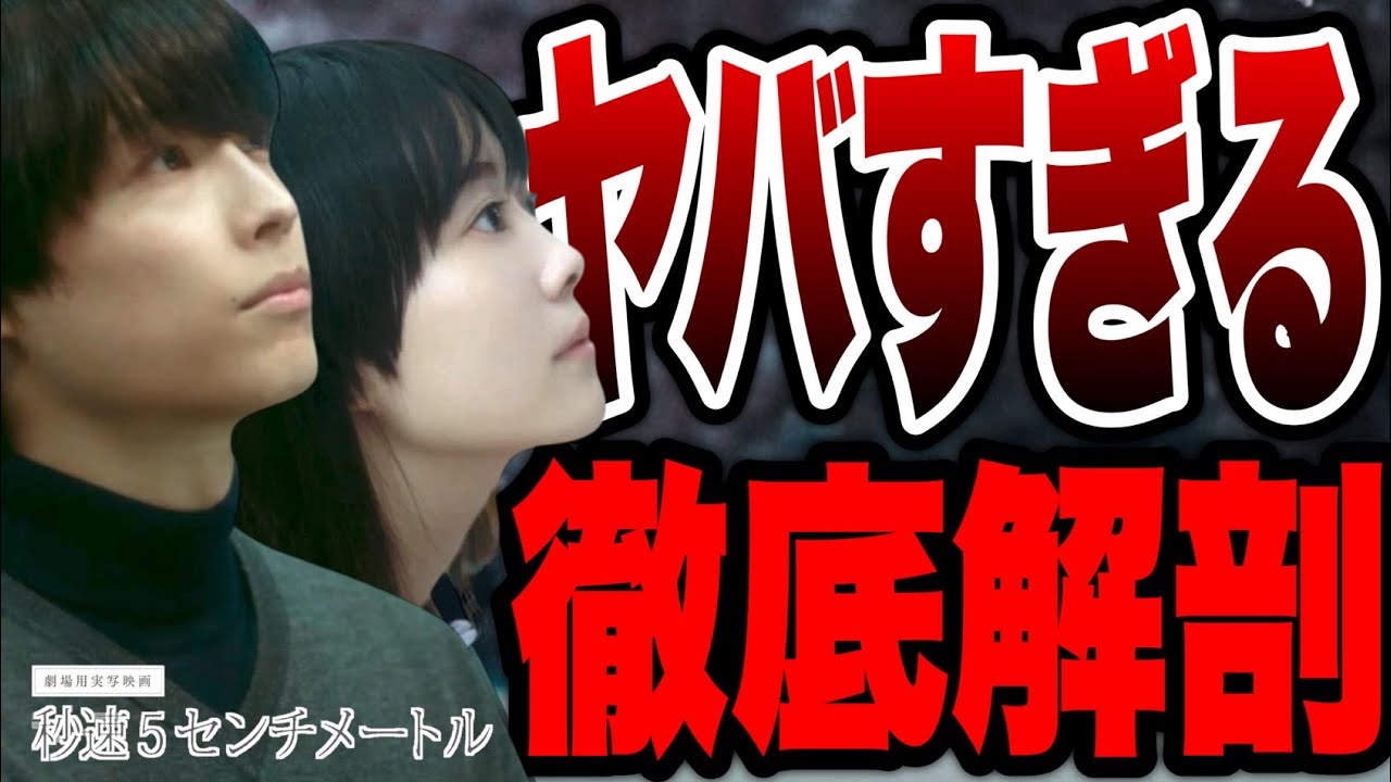 【秒速5センチメートル】この実写化…実際どうなの?映画業界人による徹底解剖※後半ネタバレあり