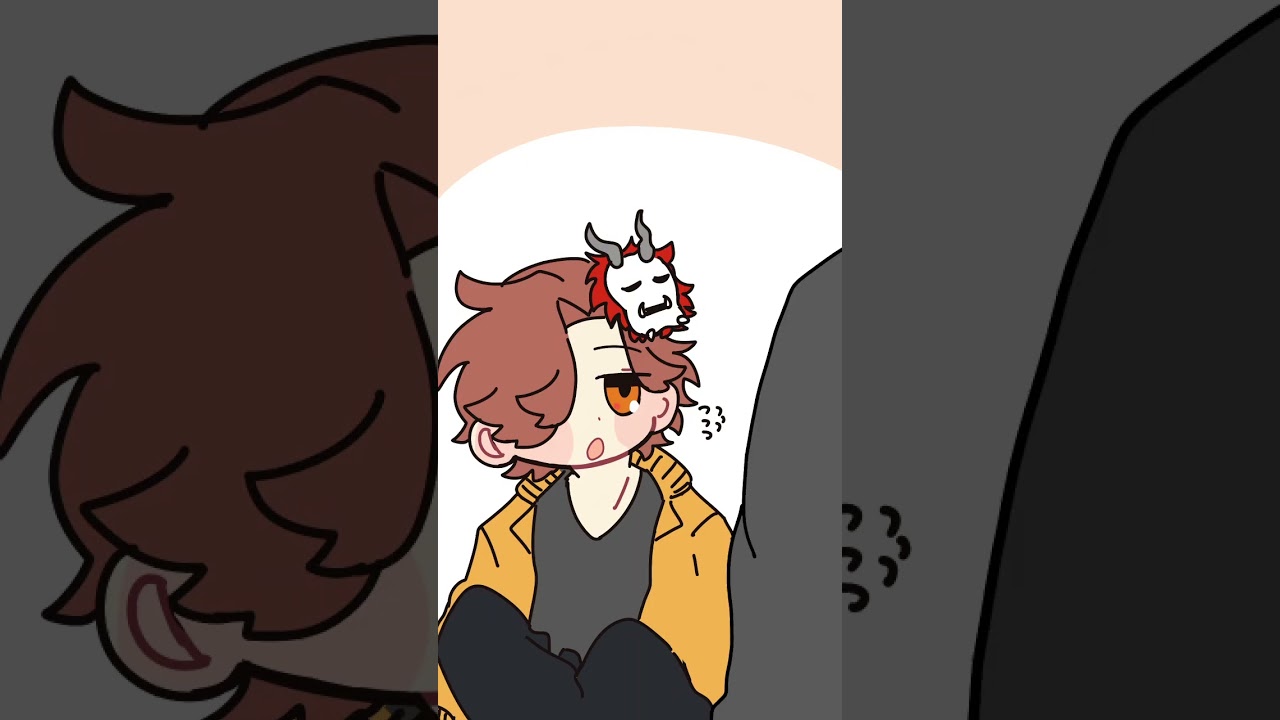 ありさかのイケメンさに惚れ直すローレン【手描き切り抜き/ローレン・イロアス/nqrse/ありさか/#shorts】