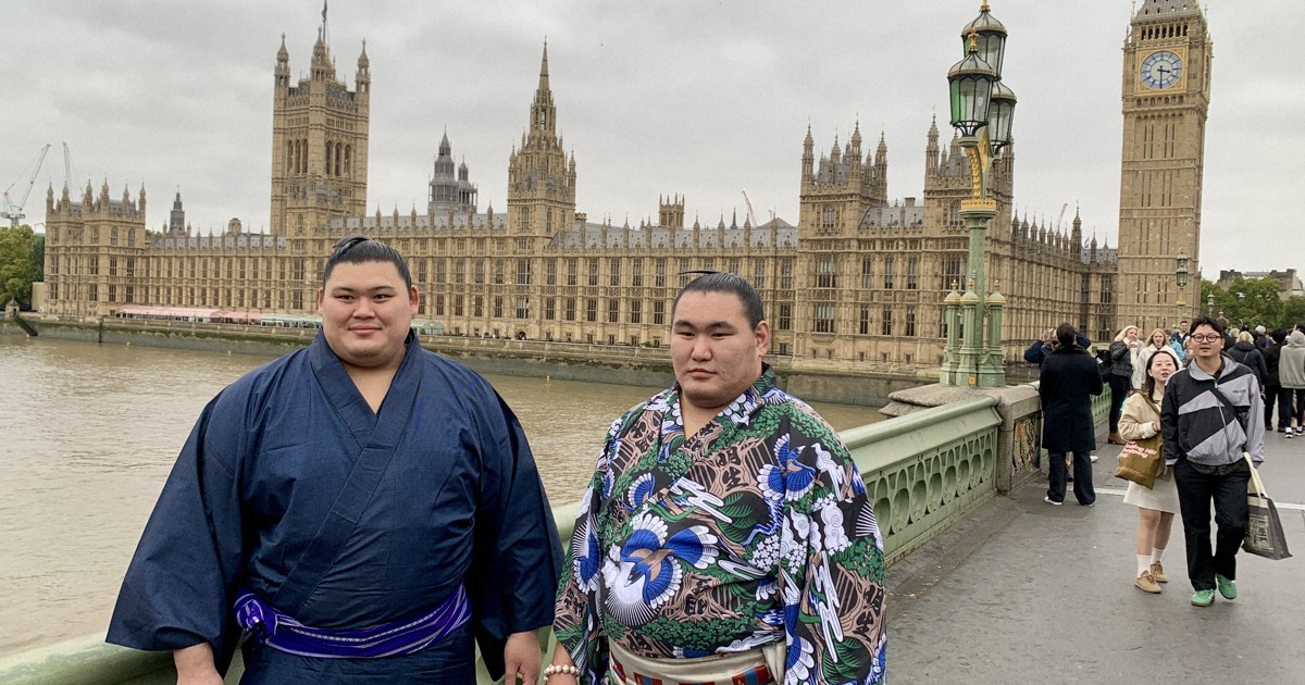 力士がロンドン観光、ホットドッグ買い食い 市民は興奮 大相撲公演 – 毎日新聞 力士がロンドン観光、ホットドッグ買い食い 市民は興奮 大相撲公演 - 毎日新聞