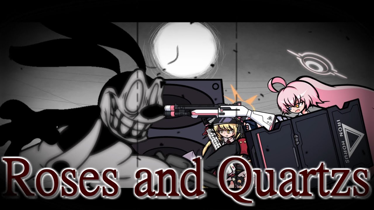 【FNF】Roses and Quartzs but Oswald and Hoshino(Battle) sings it【Blue Archive / ブルアカ】