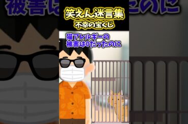 猫アレルギーの俺→猫を触っていないはずなのに突然発作が…【2ch笑えんスレ】