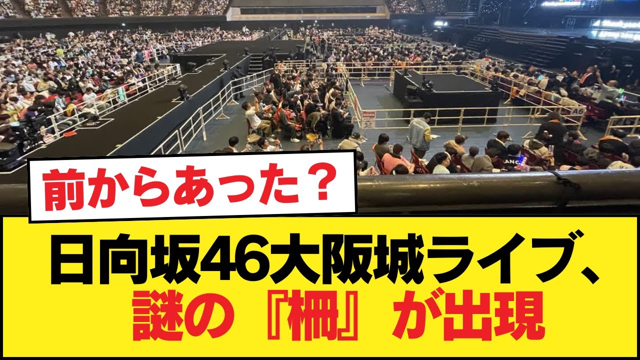日向坂46大阪城ライブ、謎の『柵』が出現【日向坂46HOUSE】#日向坂46 #日向坂 #日向坂で会いましょう #乃木坂46 #櫻坂46
