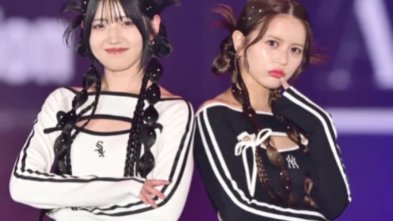 元AKB48村山彩希、奇抜ヘア×胸元開きワンピで登場 吉崎綾とペアランウェイ【ガルアワ2025AW