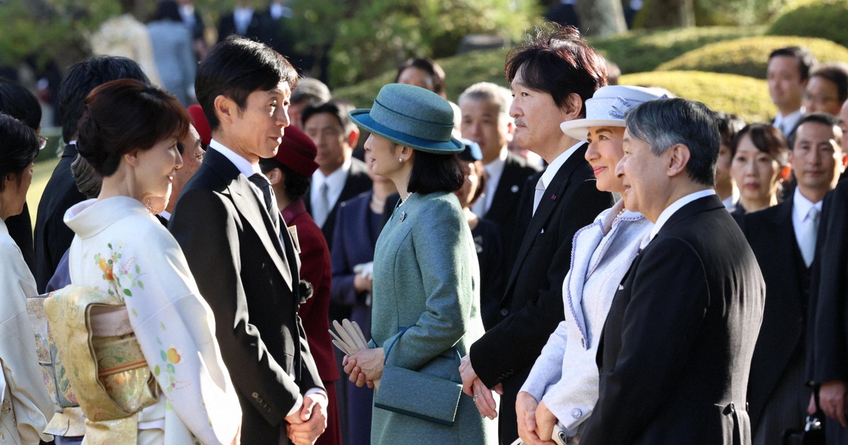 秋の園遊会 両陛下から競走馬の名前次々 招待の武豊さんも驚き – 毎日新聞 秋の園遊会 両陛下から競走馬の名前次々 招待の武豊さんも驚き - 毎日新聞