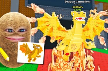 描いたものが全て現実になるブレインロットを盗むロブロックス (Roblox)