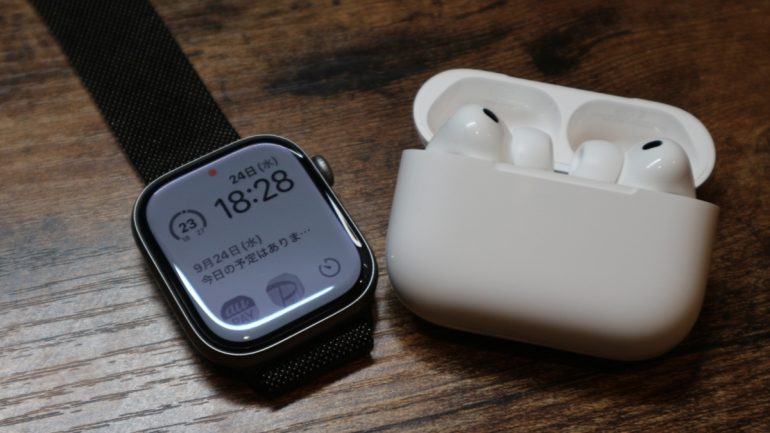 「AirPods Pro 3」と「Apple Watch 11」を使って旧モデル愛用者が感じた圧倒的進化と利便性(@DIME) 「AirPods Pro 3」と「Apple Watch 11」を使って旧モデル愛用者が感じた圧倒的進化と利便性(@DIME)