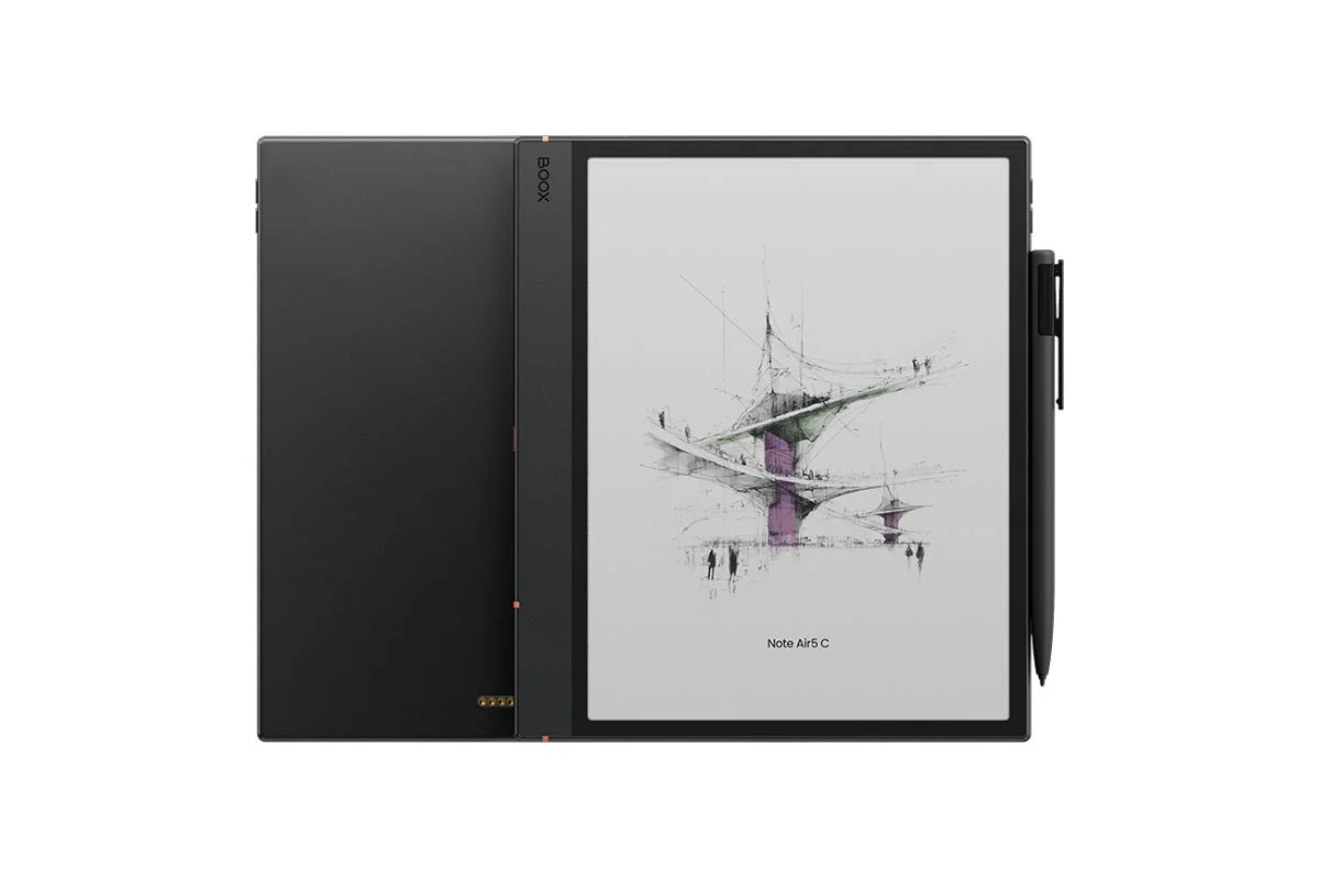 BOOX Note Air5 Cの本体とスタイラスペン