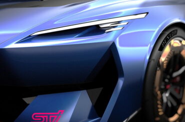 「WRX STI」復活か!? スバル“謎のSTIコンセプト”世界初公開へ！ 伝説のスポーツセダン再来に期待高まるぞ | 乗りものニュース