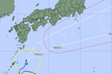 【台風情報】台風23号、1時間におよそ15キロの速さで北東へ 気象庁発表 現在位置と今後の進路予想 - 佐賀新聞